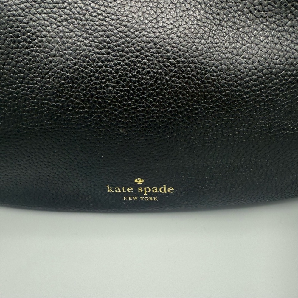 Kate Spade Mulberry Street Vivian Shoulder Black Leather Bag - Picture 5 of 15